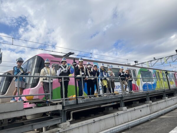 GREEN×EXPO 2027 ラッピングトレイン取材 | つづきジュニア編集局